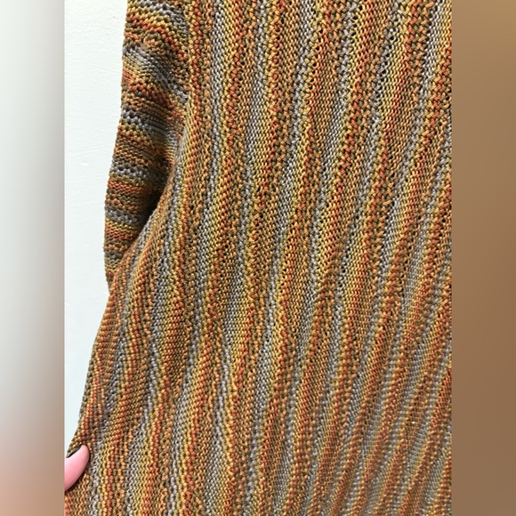 Vintage Pima cotton from Peru knitted sweater Ptp 19” - Picture 5 of 7